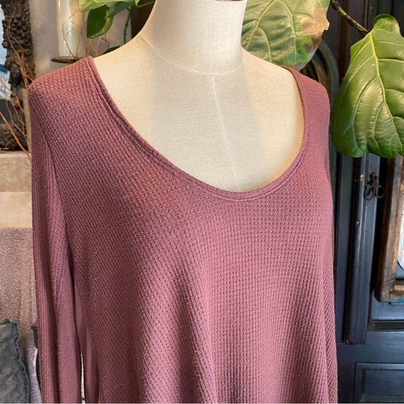 Free People Malibu Thermal - oversized soft comfy & textured - Picture 10 of 14